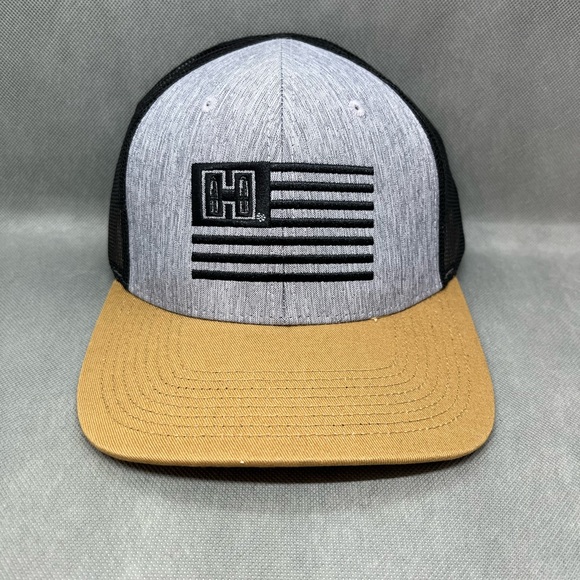 Outdoor Cap Accessories Hornady Ammo Trucker Hat Snapback Cap